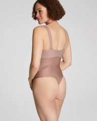 SPANXsupersculpt® Transform High-Waisted Thong | Cafe Au Lait