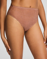 SPANXsupersmooth® Day to Date Night Lace Hi-Leg Brief | Cinnamon