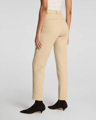 SPANXsupersmooth® Stretch Twill Slim Straight Pant | Sandbar