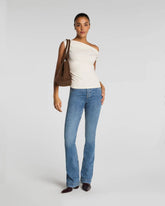 SPANXshape® EveryWear Pull-On Flare Jeans | Antique Indigo