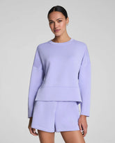 SPANX AirEssentials® Crewneck Long Sleeve Top | Anemone
