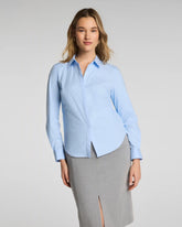 SPANX® Poplin No-Gape Tailored Button Down