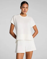 SPANX AirEssentials® Crewneck Tee | Powder