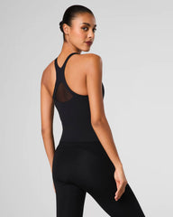 SPANX® BoostUp V-Neck Shelf Tank | Very Black