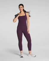 SPANXshape® BodyLine 7/8 Leggings with Mid-Tummy Compression | Blackberry