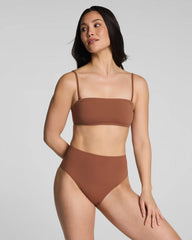 SPANXshape® Swim Hi-Rise Bikini Bottom | Caraway