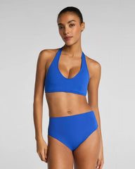 SPANXshape® Swim Halter Bikini Top