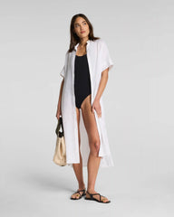 SPANX® Beach Midi Dress | Vivid White