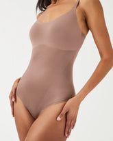 SPANXshape® Invisible Cami Thong Bodysuit | Cafe Au Lait