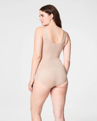 SPANXshape® Invisible Tank Brief Bodysuit | Champagne Beige