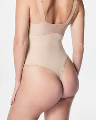 SPANXsculpt® Seamless Power High-Waisted Thong | Soft Nude
