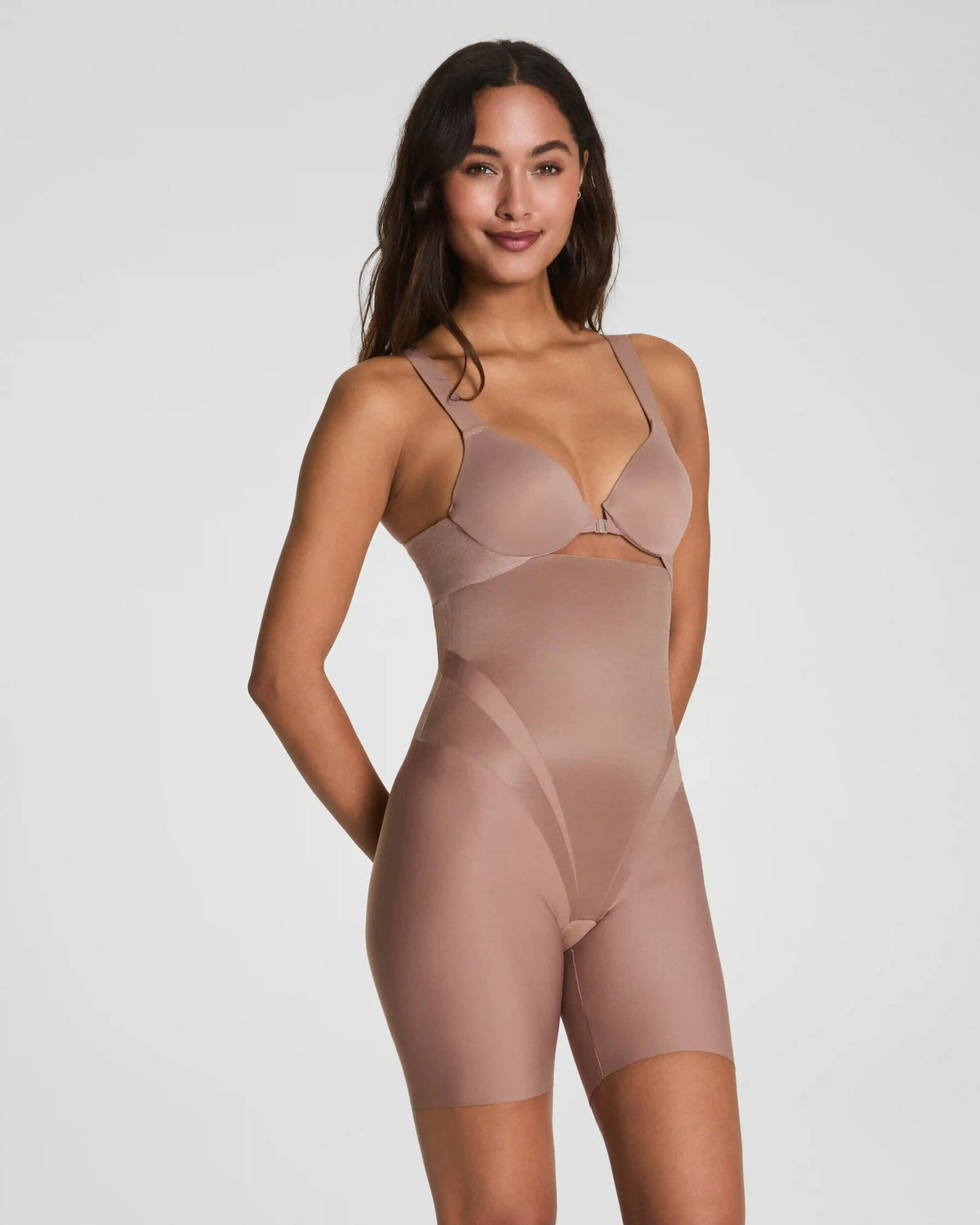 SPANXsupersculpt® Transform High-Waisted Mid-Thigh Short | Cafe Au Lait
