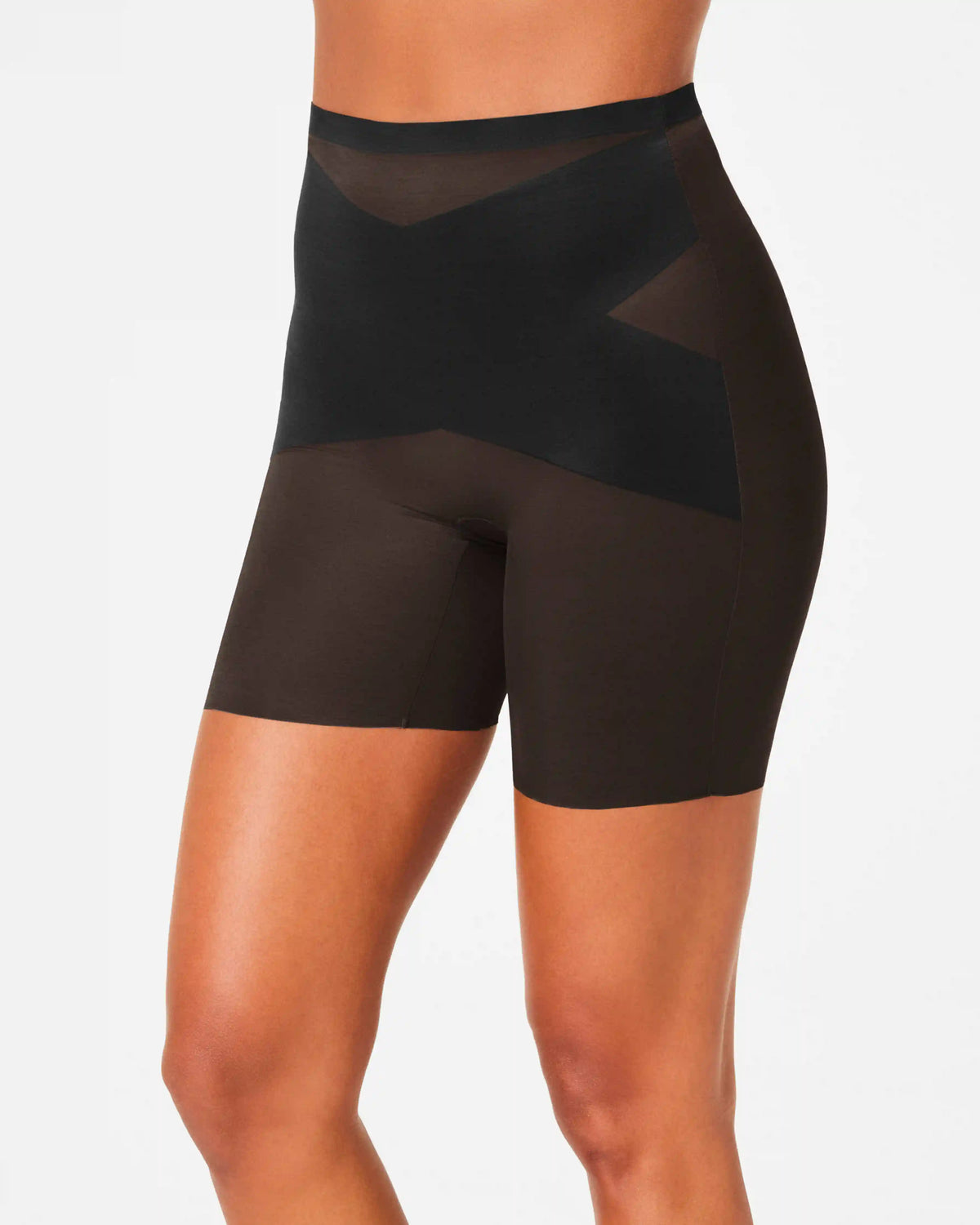 SPANXshape® Skinny Britches® Mid-Thigh Short | Very Black