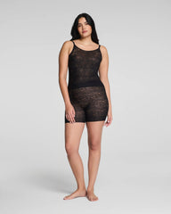 SPANXsupersmooth® Day to Date Night Lace Girlshort | Very Black