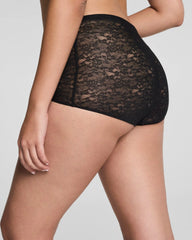SPANXsupersmooth® Day to Date Night Lace Boyshort | Very Black
