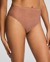 SPANXsupersmooth® Day to Date Night Lace Hi-Leg Brief | Cinnamon