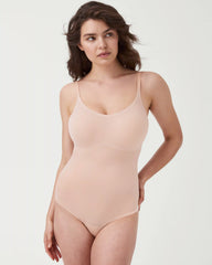 SPANXshape® Invisible Cami Thong Bodysuit | Champagne Beige