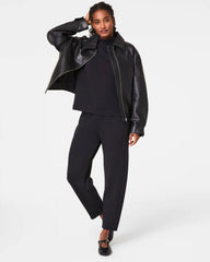 SPANX AirEssentials® Barrel Leg Pant | Very Black