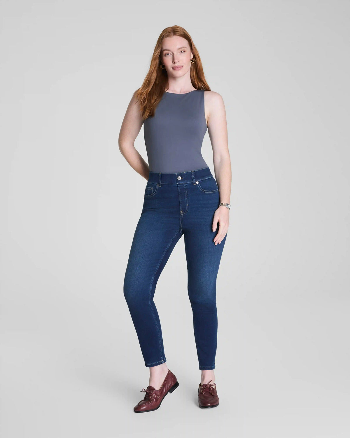 SPANXshape® EveryWear Pull-On Ankle Skinny Jeans