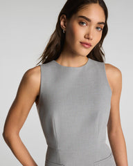 SPANX® WellSuited Sleeveless Crewneck Mini Dress | Heather Grey
