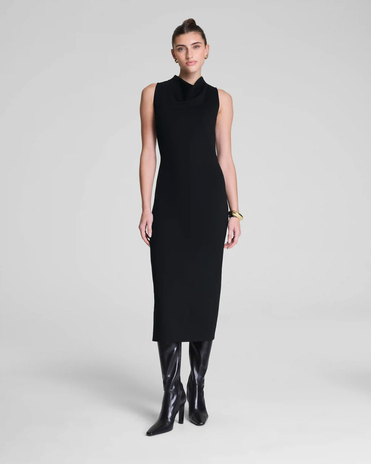 SPANX® Ponte Sleeveless Midi Dress