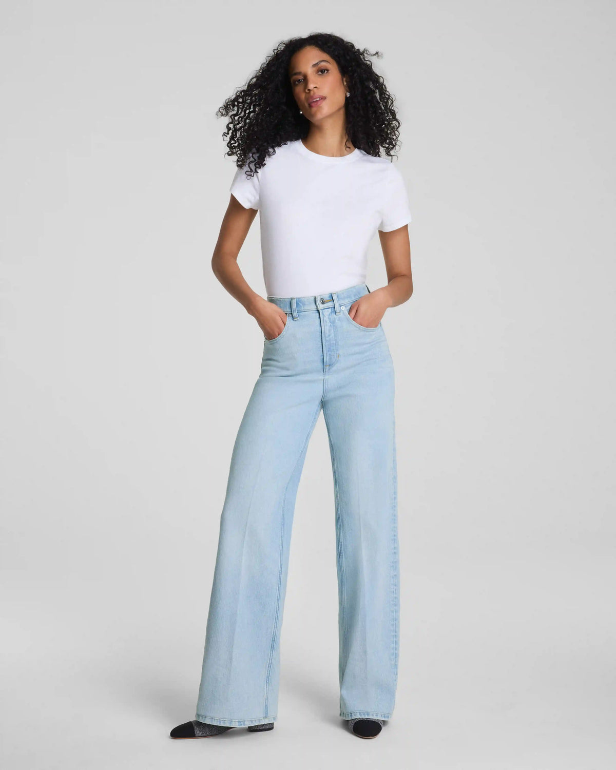 SPANXshape® Authentic 360 Wide Leg Jeans | Vintage Coastline