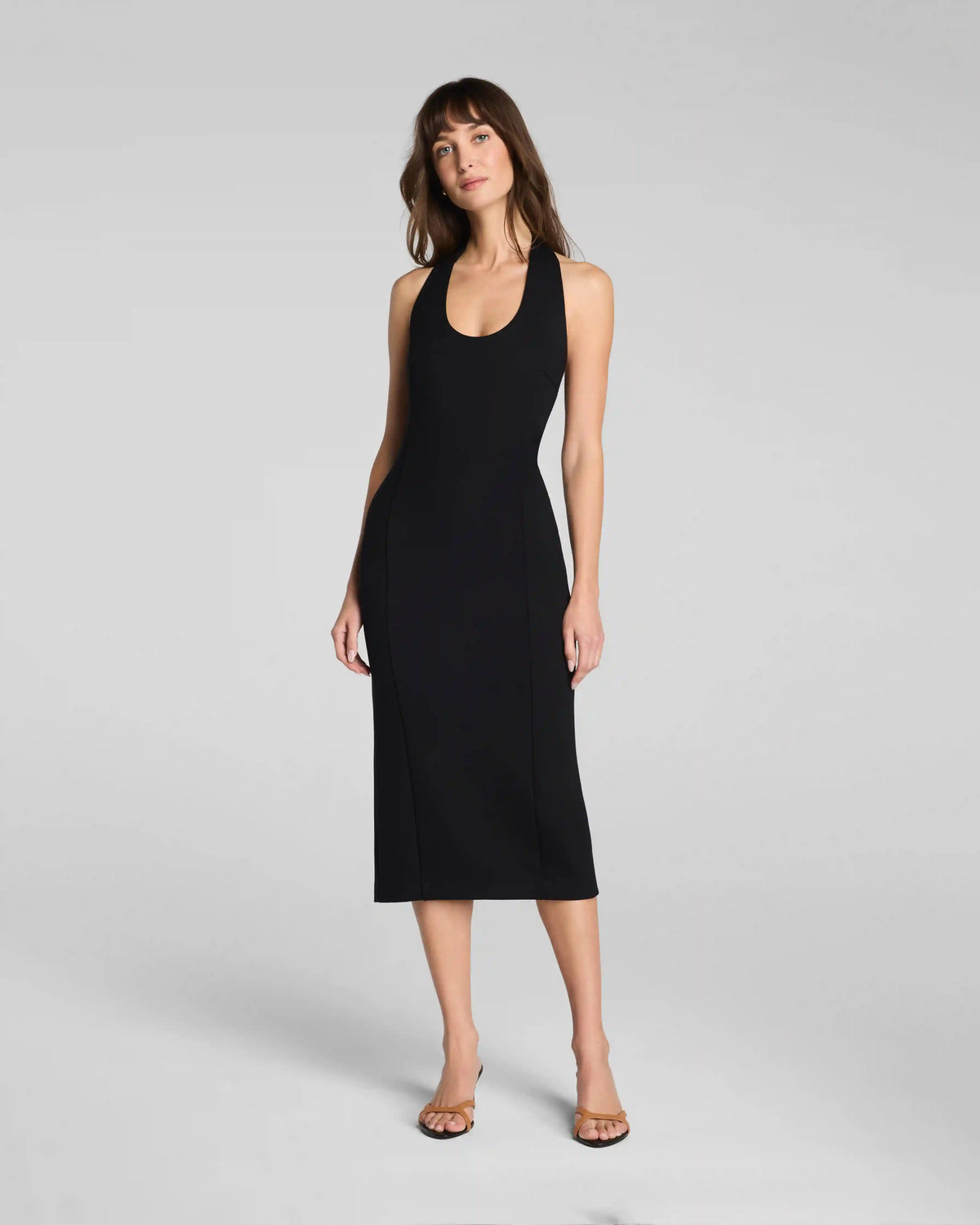 SPANXshape® Ponte Halter Midi Dress