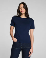 SPANX® Lightweight Cotton Crewneck Tee