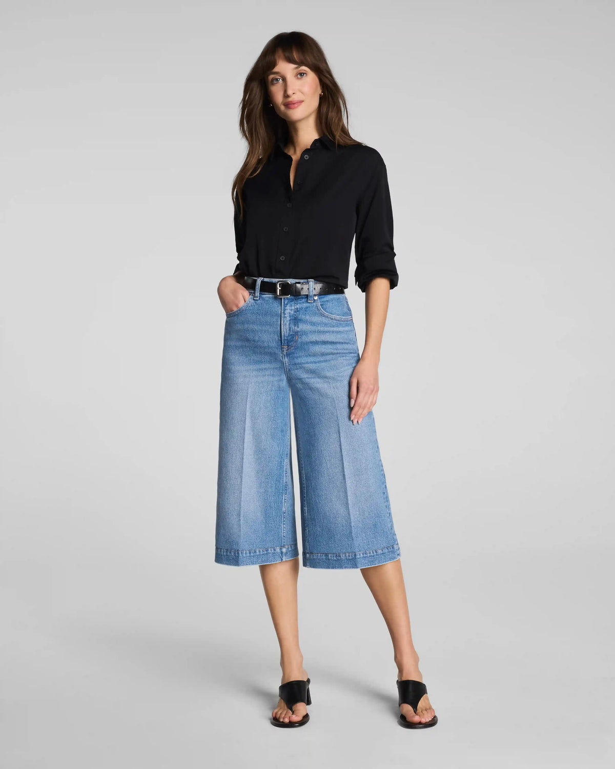 SPANXshape® Authentic 360 Denim Culottes