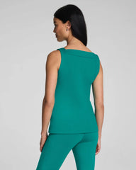 SPANX® Ponte Square Neck Tank | Jade