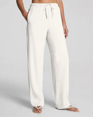 SPANX® CarryOn Straight Leg Pant | Ivory