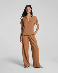 SPANX® CarryOn Pleated Wide Leg Pant