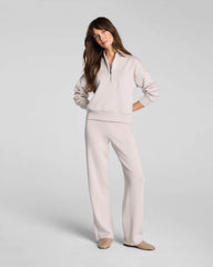 SPANX AirEssentials® Shawl Collar Half Zip | French Grey