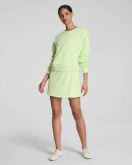 SPANX® BoostUp Cotton Fleece Crewneck | Zest