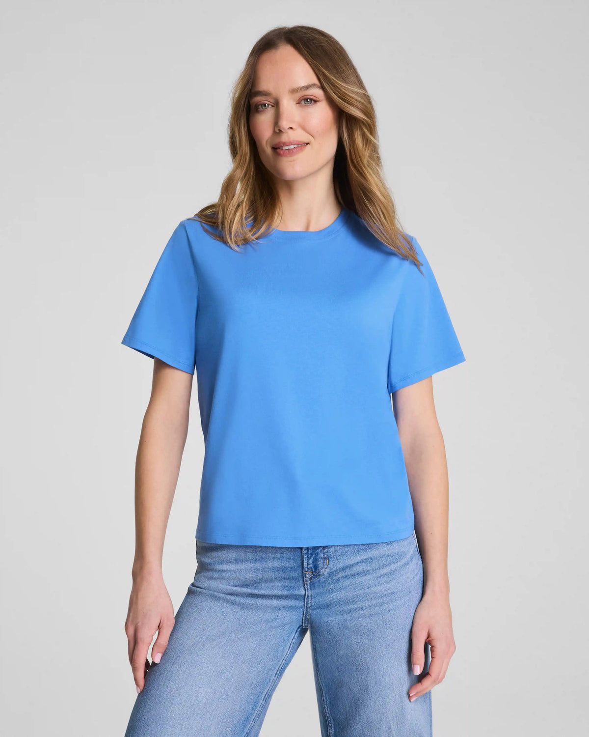 karla welch for SPANX® Everyday Tee | French Blue