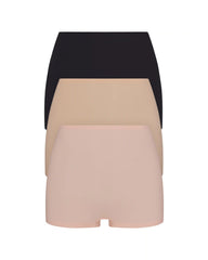 SPANXsmooth® Fit-To-You Boyshort 3-Pack Box