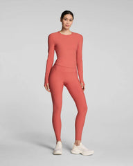 SPANX® OnForm Long Sleeve Top | Clay