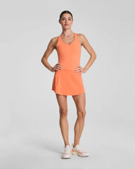 SPANXshape® BoostUp Pleated Skort, 14" | Persimmon
