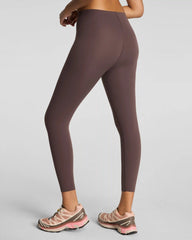 SPANXshape® BodyLine 7/8 Leggings with Mid-Tummy Compression | Dark Cacao