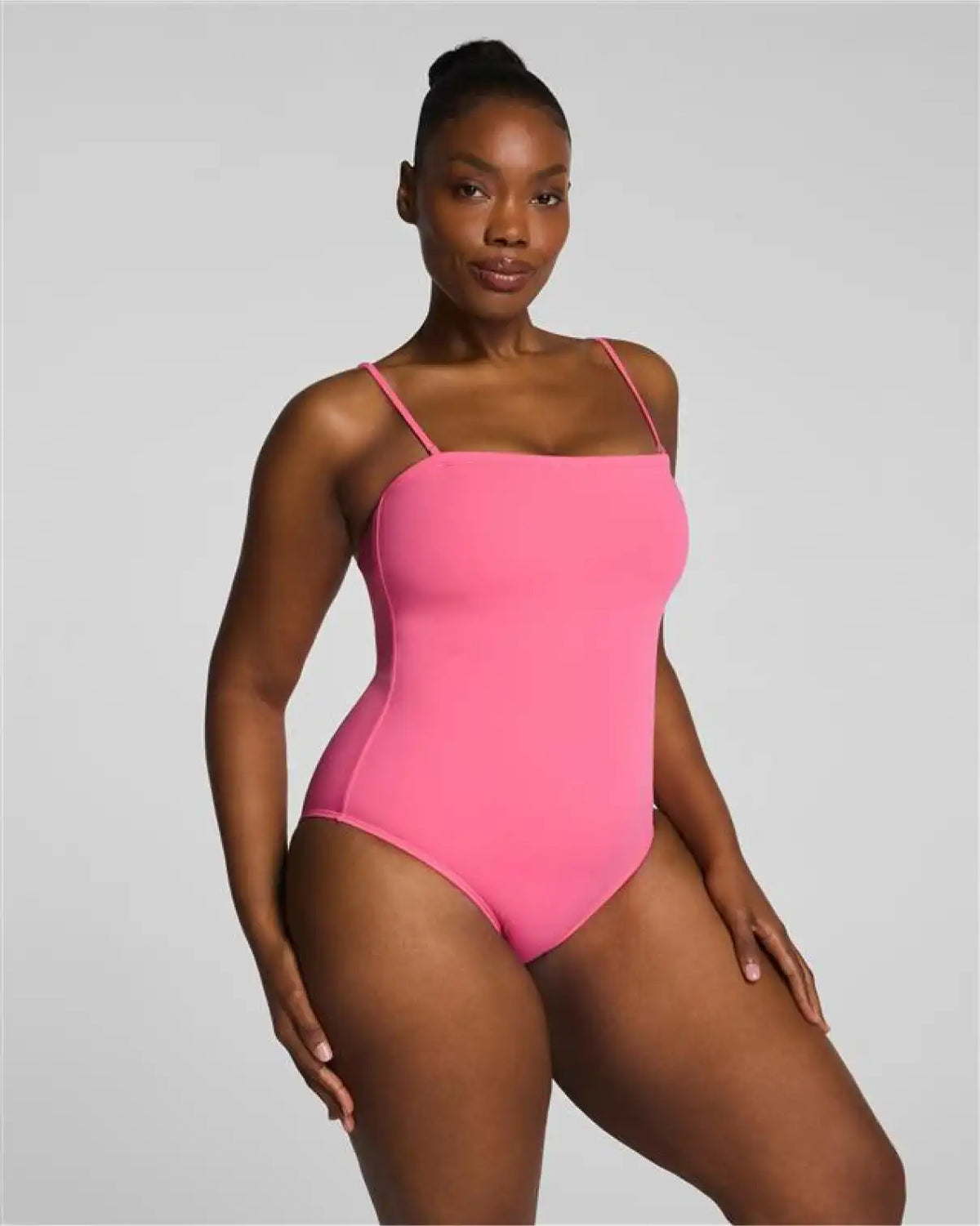 SPANXshape® Swim Bandeau One Piece | Hibiscus