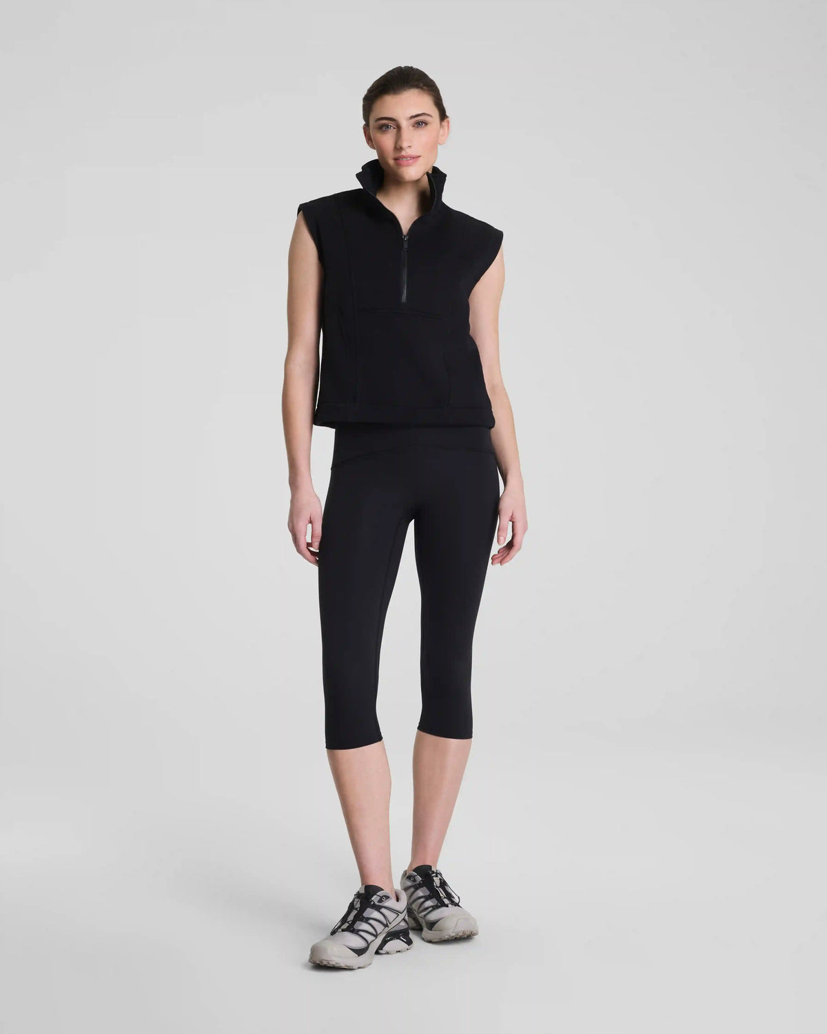SPANXshape® Booty Boost® Cropped Leggings, 19" | Very Black