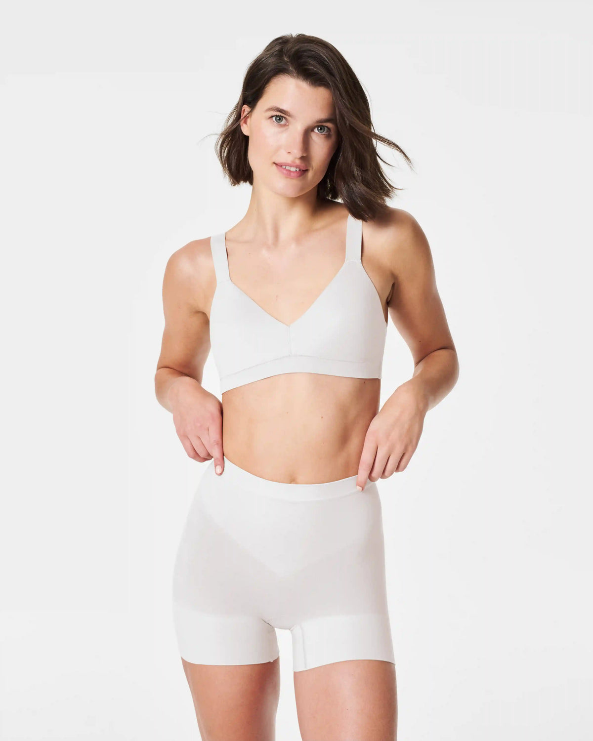 SPANXsculpt® Seamless Power Shorty | White
