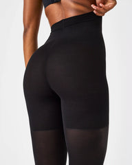 SPANXshape® Mid-Thigh Tight-End Tights® | Very Black